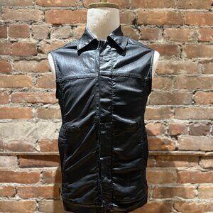 Rick Owens DRKSHDW Waxed Cotton Vest – DU3756/SBW